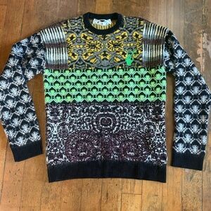 OFF-WHITE Knitwear Persian Fantasy Crewneck Sweater
